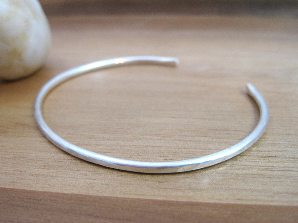 Thin Silver Bracelet - Minimalist Silver Bracelets For Men