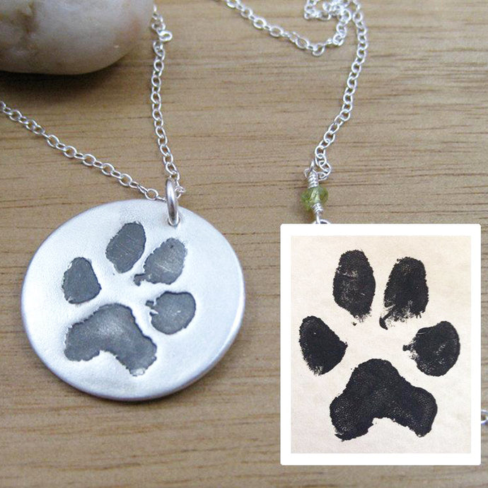 Custom Paw Print Necklace: Getting the Paw Print