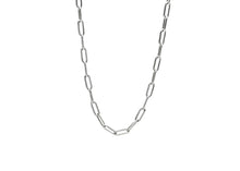 18 inch Sterling Silver Paperclip Chain