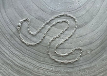 18 inch Sterling Silver Paperclip Chain