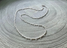 18 inch Sterling Silver Paperclip Chain