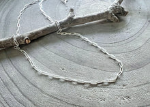 18 inch Sterling Silver Paperclip Chain