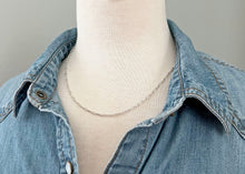 18 inch Sterling Silver Paperclip Chain