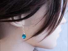 Swiss Blue Topaz Sterling Silver Earrings