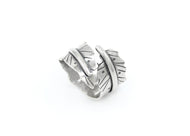 Handmade Sterling Silver Feather Ring