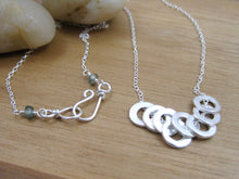 Recycled Silver Circles Necklace