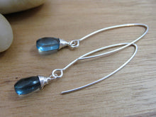 London Blue Topaz Sterling Silver Earrings