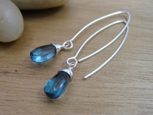 London Blue Topaz Sterling Silver Earrings