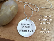 Custom Pet Dog Portrait Recycled Silver Necklace